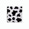 DSU Creative Vache Impression Vinyle Interrupteur D'interrupteur Autocollant Animal de Bande Dessinée Sticker - Noir 8.7 X 9 CM