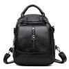 2018 Printemps Eté Nouvelle Mode All-Match Sac À Dos Rétro Britannique Mini Sac À Dos Simple Tassel Sac - Noir 