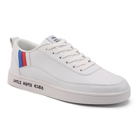 Automne Mode Loisirs Hommes Chaussures plates - Blanc 44