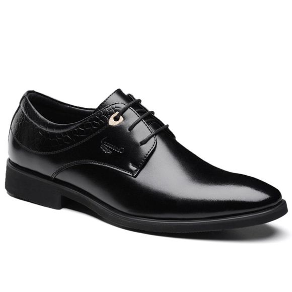 Nouveau Chaussures de loisirs en cuir pour hommes WFX00372061 - Noir 43