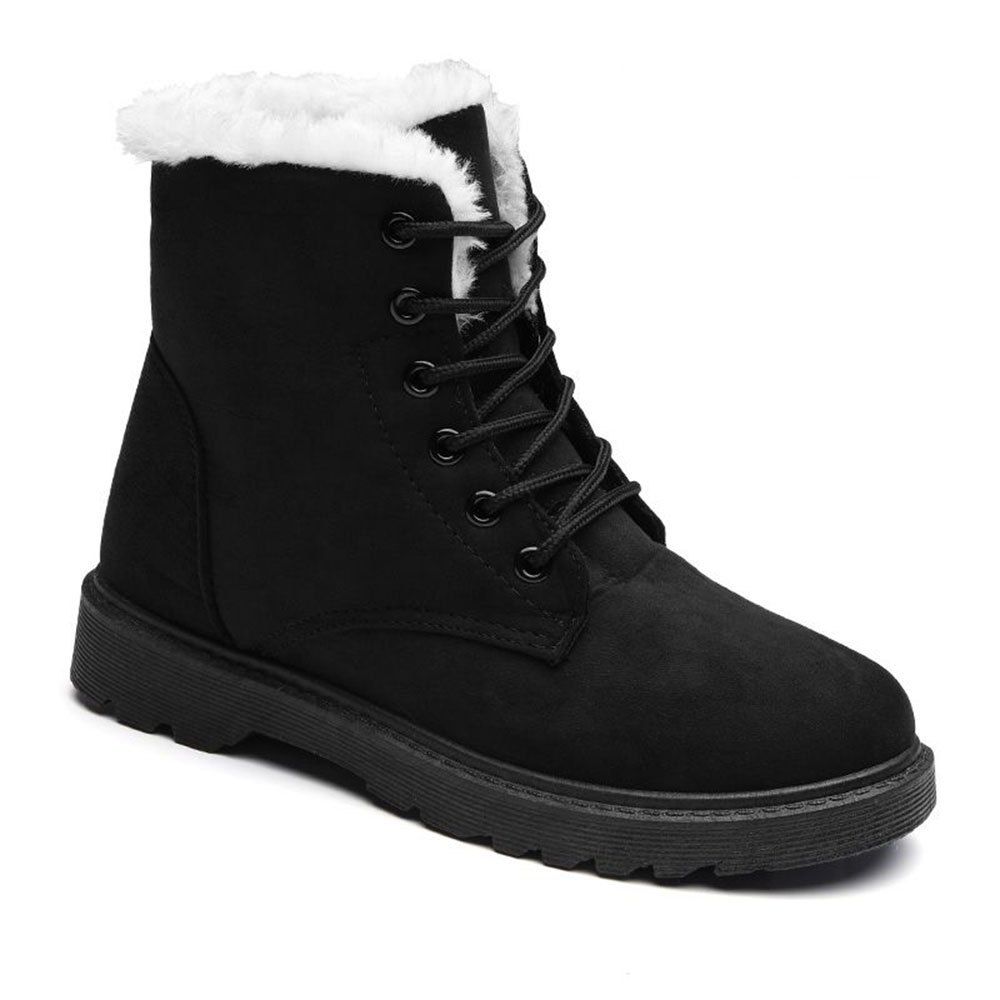 

Women Fashion Outdoors Warm Snow Boots, Black