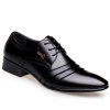 Business Leisure - Chaussures simples en cuir - Noir 45