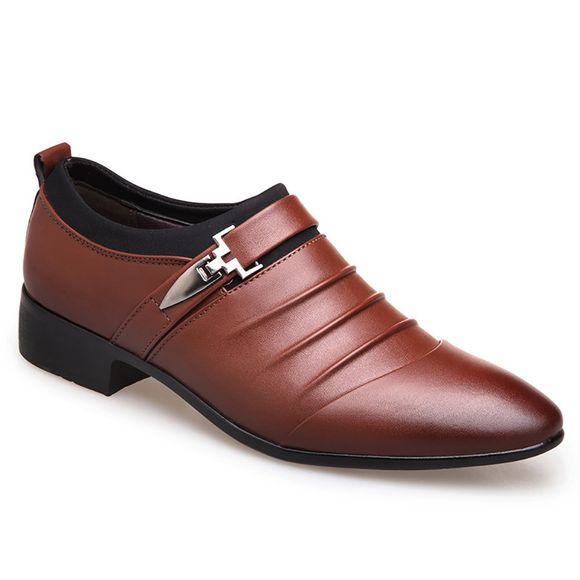 Casual Men Business Chaussures - Brun 43