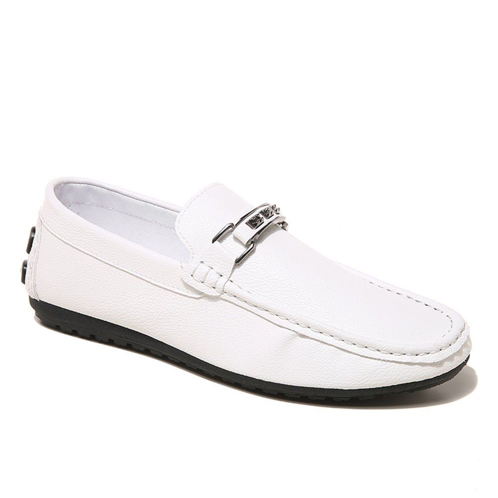 white business casual shoes