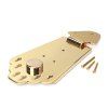 Jazz pont pour la guitare semi-électrique creuse 1PC - d'or 