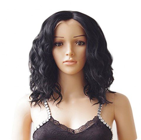 2019 Loose Wave Short Lace Front Human Wig With Baby Hair Pre