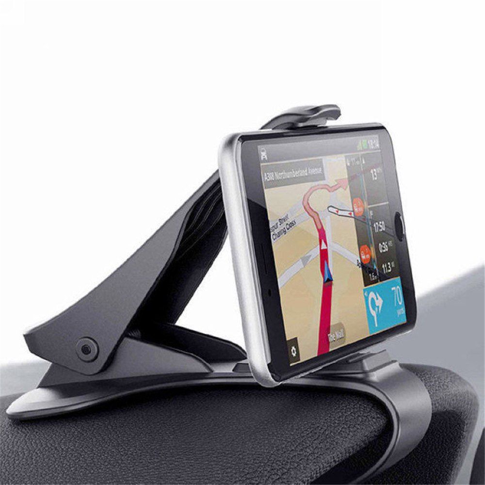 

Universal Car Dashboard Mount Holder Stand HUD Design Cradle for Cell Phone GPS, Black