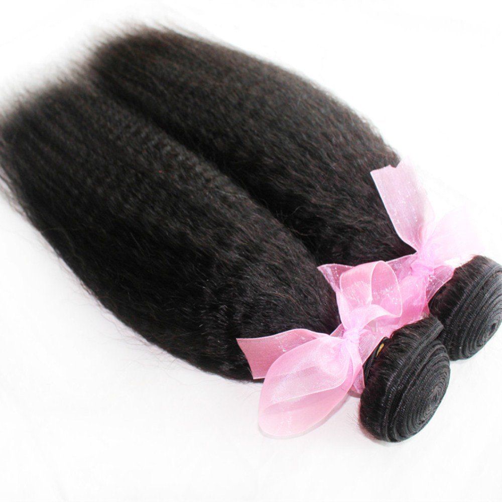 17 Off 2020 Kinky Straight Indian Human Virgin Hair Weave 10