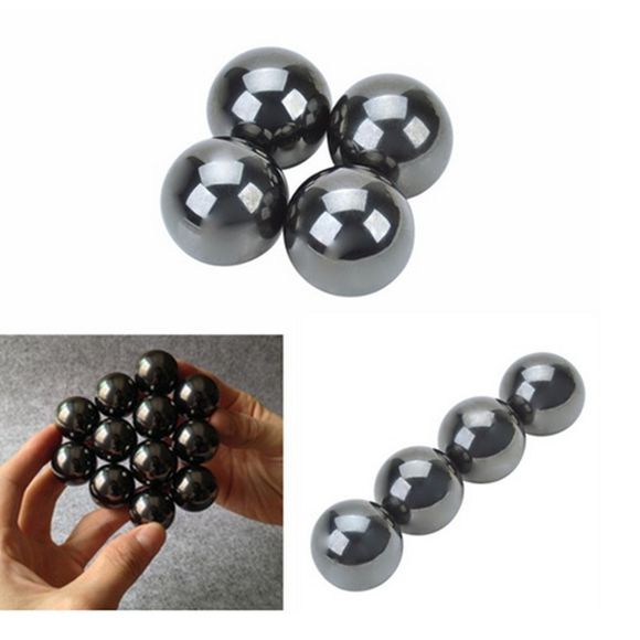 Outil 4Pcs Boules Magnétiques Cube Grosses Perles Polymorphes - Comme Photo 6