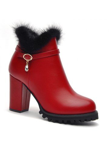 2018 Red Boots Online Store. Best Red Boots For Sale | DressLily.com