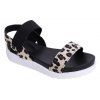 Sandales à motif léopard New Fashion pour femmes - Texture de Léopard 39