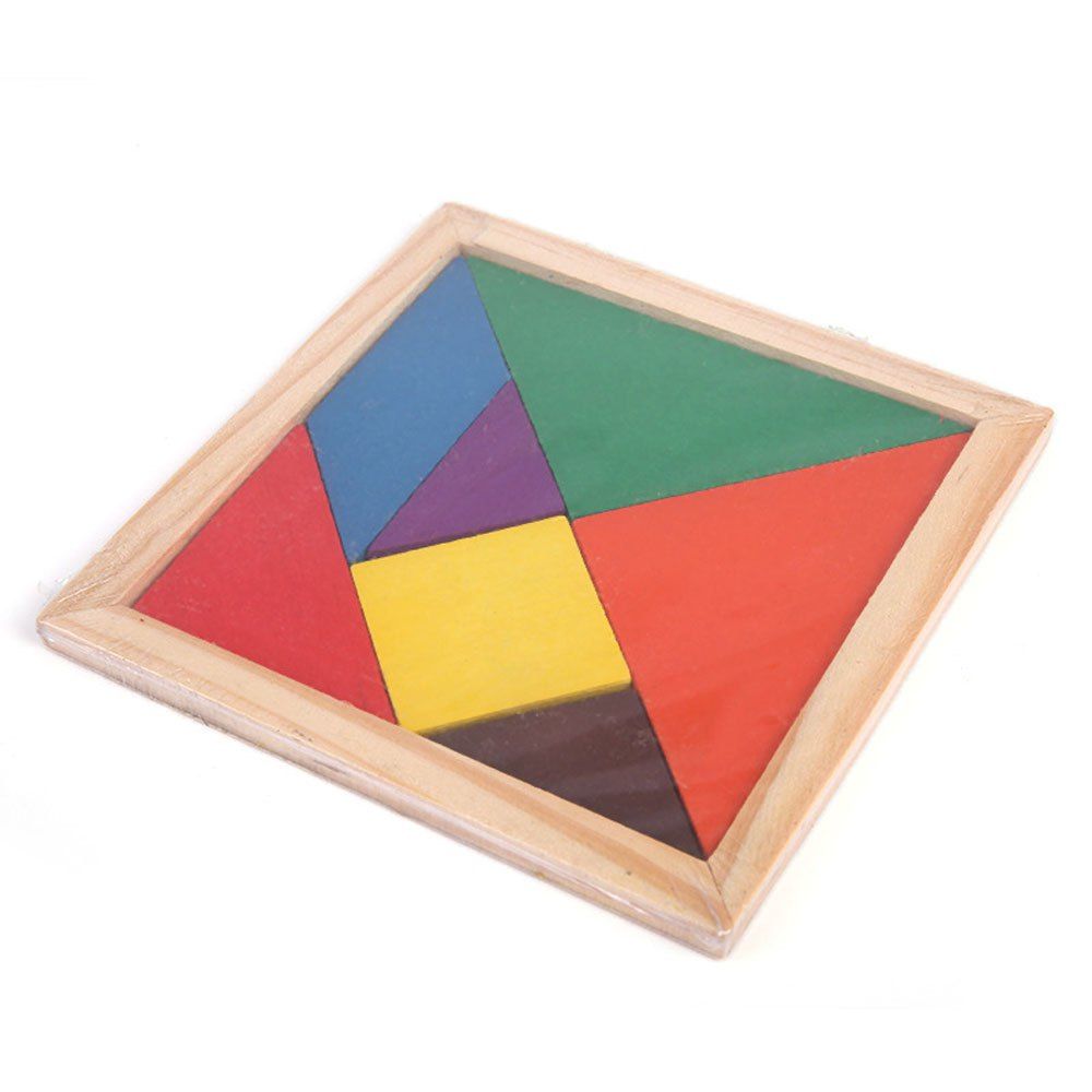 

Early Childhood Educational Toys Tangram Building Blocks, Colormix