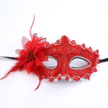 [17% OFF] 2023 Hot Sexy Lady Masquerade Party Rose Flower Face Mask ...
