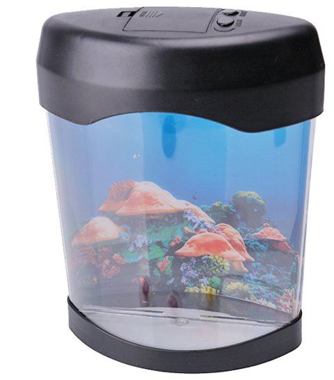 [17% OFF] 2019 LED Artificial Jellyfish Aquarium In BLACK | DressLily