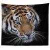 HD Impression numérique Animal Portrait Lion Tiger Tapisserie Serviette de plage Multi-Spécification - Géométrie Colorée W59 INCH * L79 INCH