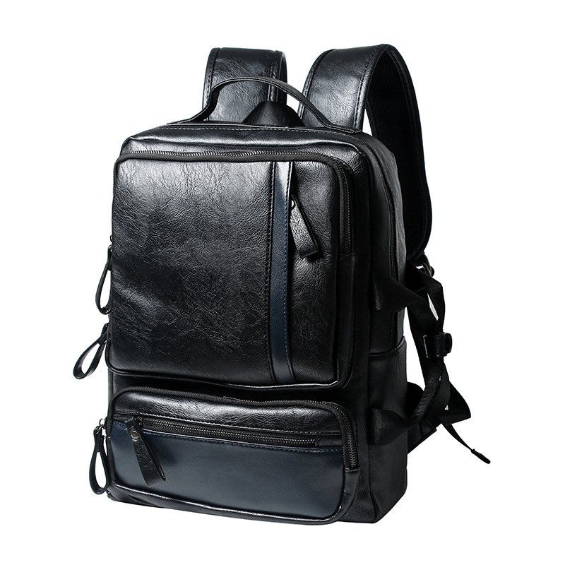 korean leather backpack