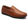 Hommes Casual Business Pois Chaussures Mocassins Mode En Plein Air Printemps Sport Sneakers Respirant - marron foncé 44