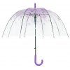 Parapluie Transparent Cherry Blossom Transparent Parapluie Bubble Purple Umbrella - Pourpre 