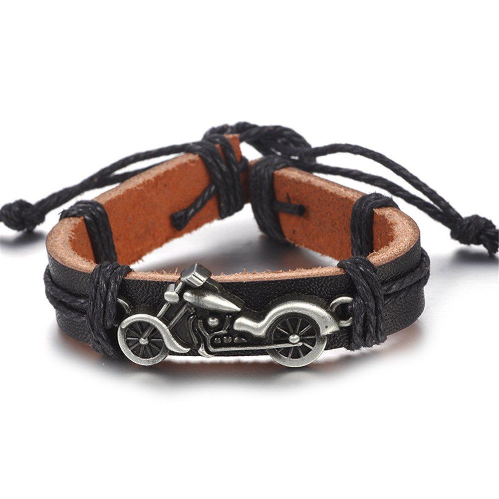 2018 Motorcycle Motorcycle Leather Accessories Leather Bracelet Jewelry