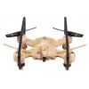 Drone RC RTF Attop A16 avec mode sans tête / retourner à 360 degrés / gyroscope à 6 axes - Jaune 