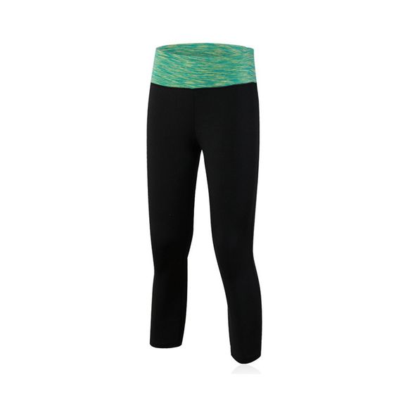 Pantalon raccourci à séchage rapide et camouflage pour femme - Vert S