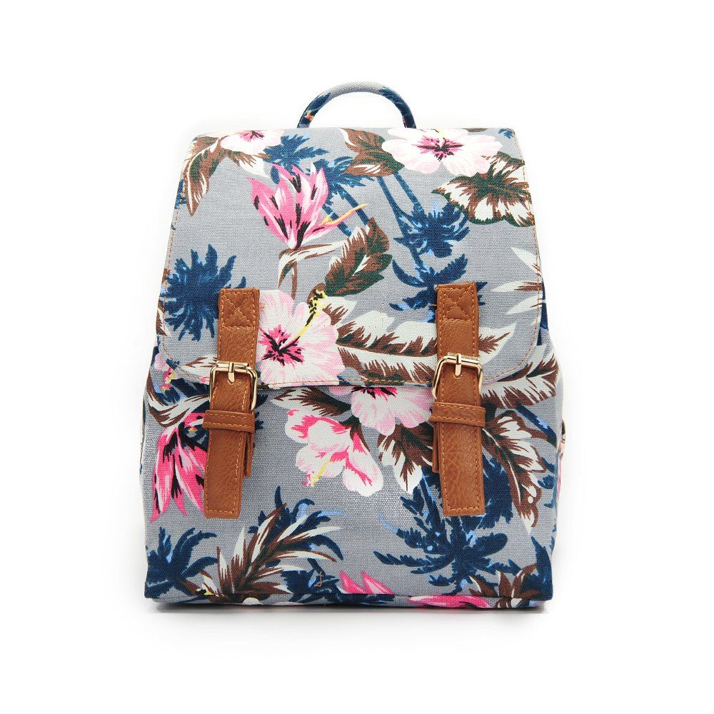 small backpack floral