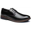 Chaussures d'affaires masculines de style simple décontracté - Noir 44