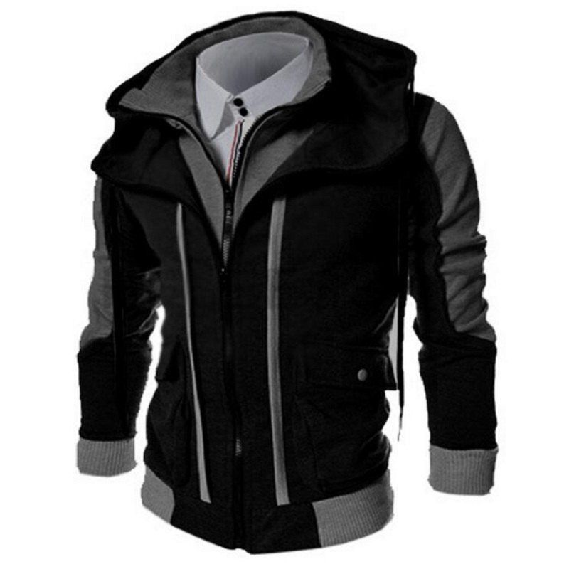 

Autumn and Winter Cardigan Plus Size Jacket, Black