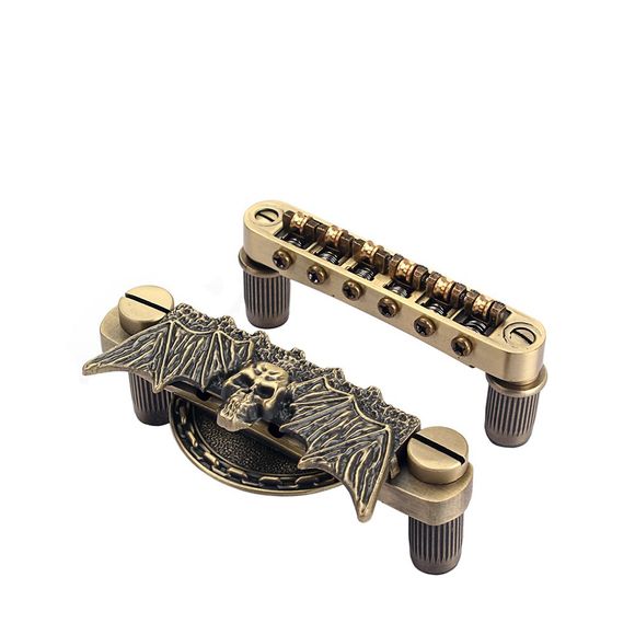 Set de cordes pour guitare Tune-o-matic + Bridge cordier - Bronze 