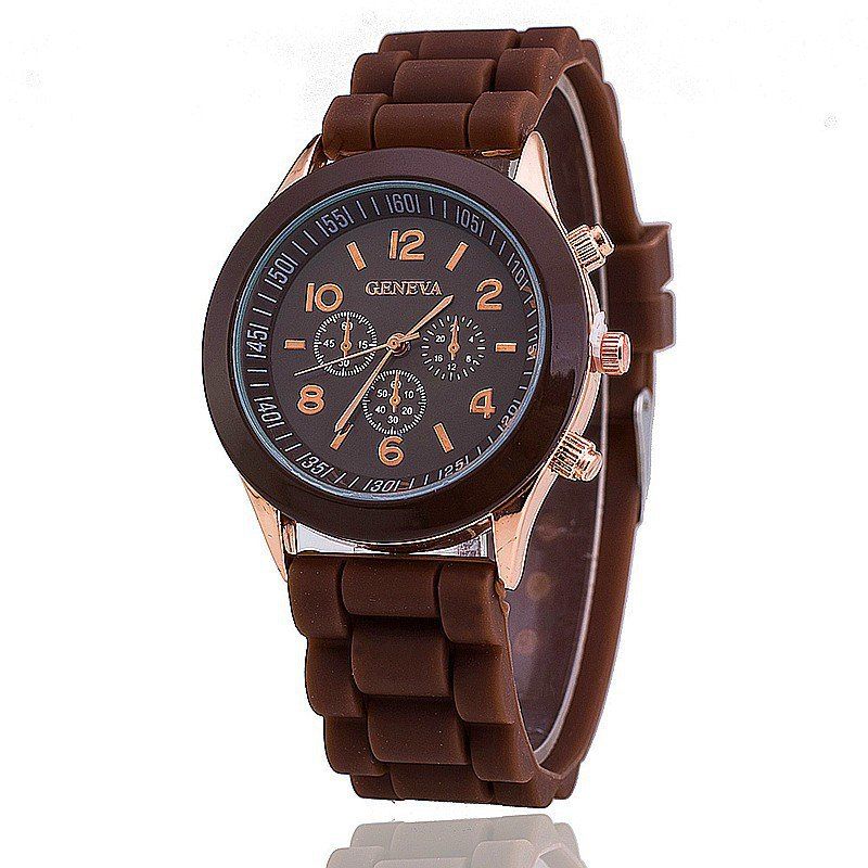 

Geneva Female Fashion Quartz Watch, Brown