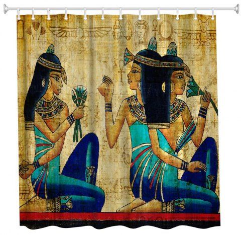 ancient egyptian women polyester shower curtain bathroom high definition 3d printing water proof colormix - Dresslily Shower Curtains ancient egyptian women polyester shower curtain bathroom high definition 3d printing water proof colormix - Dresslily Shower Curtains