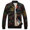 Veste à la mode à manches longues Bomber Patchwork pour hommes - Camouflage XL