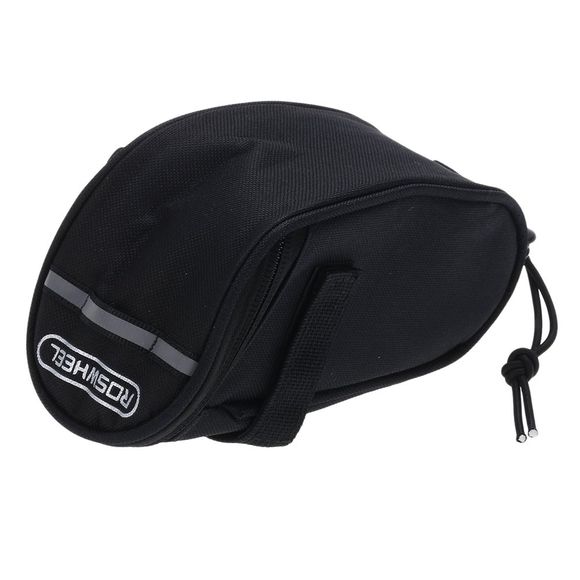 Roswheel 13567 vélo de montagne vélo selle selle sac de queue - Noir - Noir 