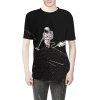Spaceman Weeding T-shirt à manches courtes - Noir 3XL