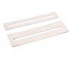 En Acier İnoxydable Fret Protecteur Frette Protecteur Pour Guitare Basse Luthier Outils 2 Pièces - Argent 