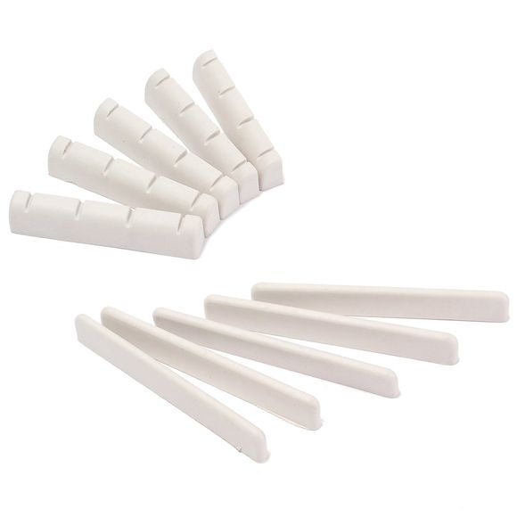 Écrou et Selle 5 Sets pour POM Ukulélé - Couleur d'Ivoire 