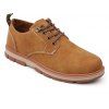 Hommes affaires occasionnels mode cuir travailleurs chaussures - Brun Légère 39