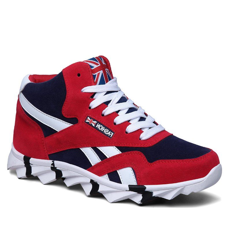 2018 New High-End Blade Bottom Men&#39;S Sports Shoes RED In Athletic Shoes Online Store. Best Peep ...