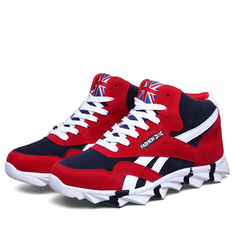 2018 New High-End Blade Bottom Men&#39;S Sports Shoes RED In Athletic Shoes Online Store. Best Blue ...