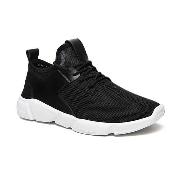 Chaussures de course confort respirant Mesh Sneakers - Noir 43