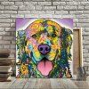 Couleur belle chien sans cadre peinture à l'huile toile moderne peinture décorative - Couleur 