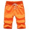 Pantalons de plage pour hommes occasionnels - Orange / Imprimé M