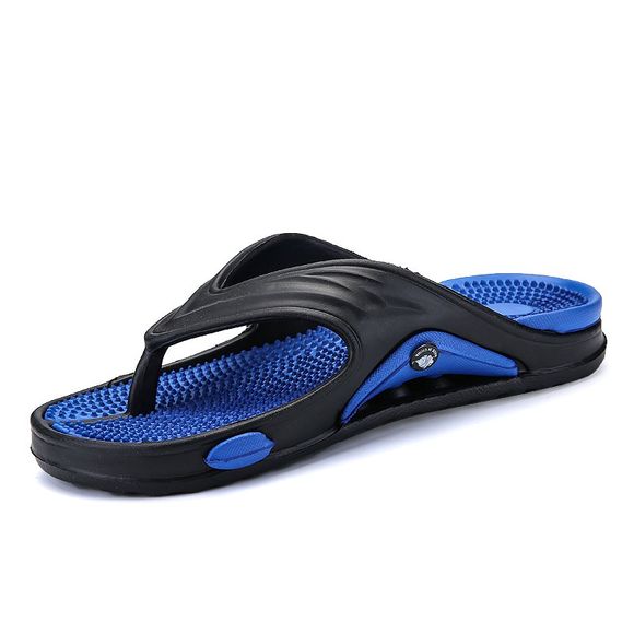 Pantoufles ventilées confortables pour hommes - Bleu Royal 43