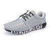 ZEACAVA Men's New Running Sneakers respirant chaussures de sport en plein air - Gris 43