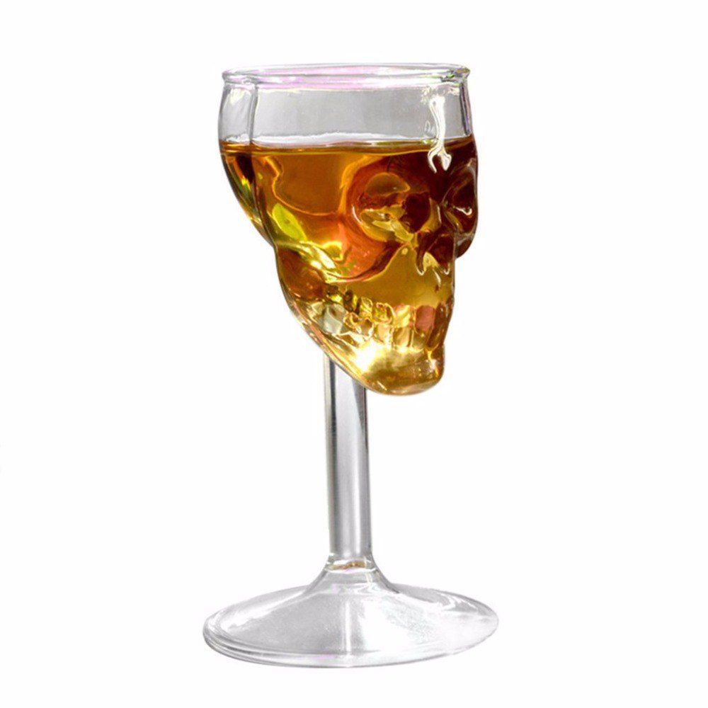 

Skull Glass Whisky Cup red Wine Bone Cocktail Vodka, Transparent