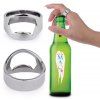 Creative Stainless Steel Beer Openers Finger Ring Ring-Shape Bottle Opener Bar Tools - ALICE BLUE 