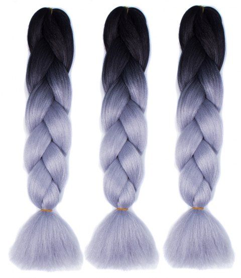 41 Off 2019 Silky Strands Ombre Synthetic Braiding Hair Jumbo