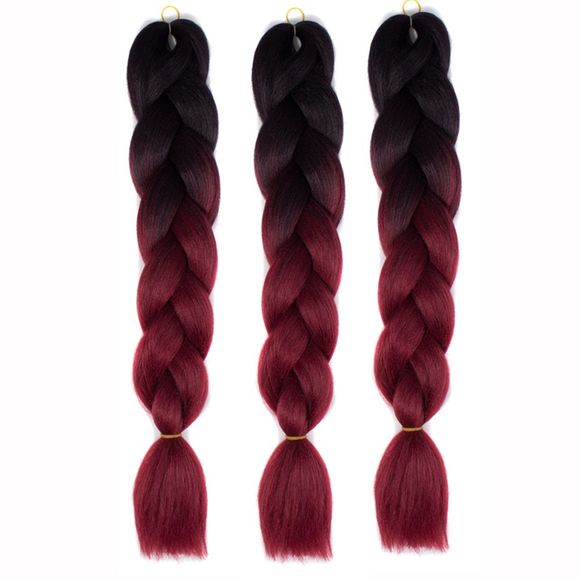 Soyeux Strands Ombre Synthétique Tressage Cheveux Jumbo Tresses Coiffures - 008 
