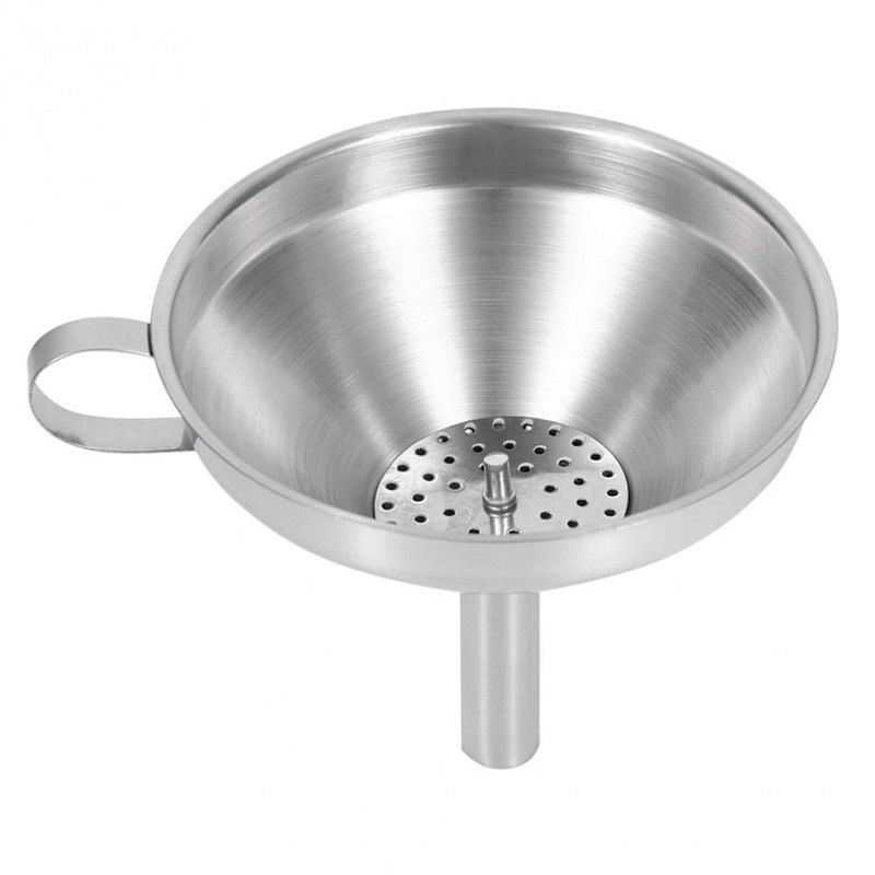 

The Trumpet Thickening Non-Magnetic Stainless Steel Funnel, Silver