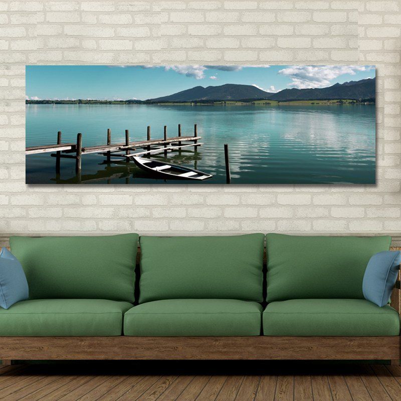 

DYC 10949 Photography Alpine Lake Landscape Print Art, Multi